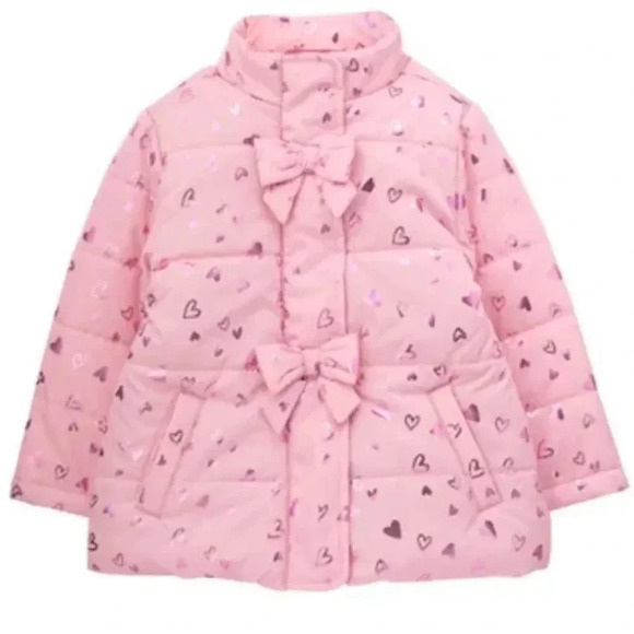 Gymboree Other - Gymboree Girls' Toddler Heart Print Jacket